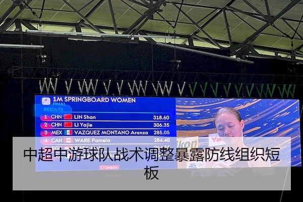 中超中游球队战术调整暴露防线组织短板